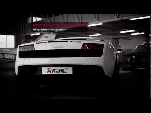 Akrapovic Exhaust System for the Lamborghini Gallardo