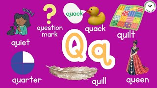 English Letter Qq - ABC Phonics Chant  #kids  #preschool #earlyliteracy #kidsyoutube #fyp #viral