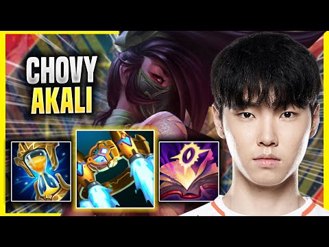 CHOVY IS SO CLEAN WITH AKALI! - GEN Chovy Plays Akali MID vs Talon! | Season 2022
