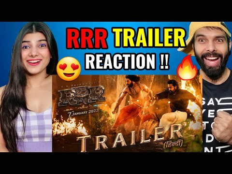 RRR Trailer Reaction Hindi - India’s Biggest Action | NTR, Ram Charan, Ajay Devgn | SS Rajamouli