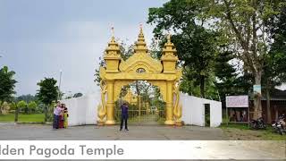 preview picture of video 'Trip to Golden Pagoda Temple Namsai (Road views)'