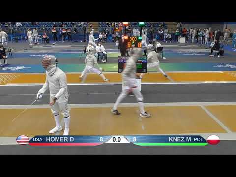 Budapest 2021 SMS - PL128 - Homer USA v Knez POL