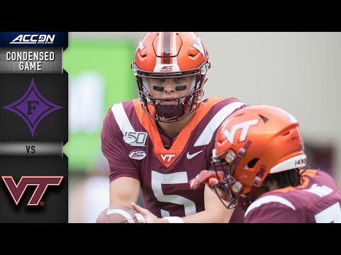 Furman vs. Virginia Tech Condensed Game | ACC Football 2019-20