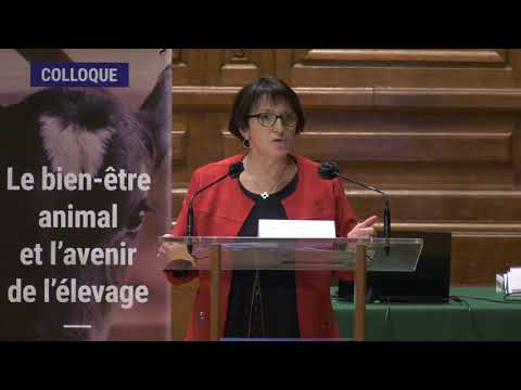 Colloque bien-être animal | allocution de Christiane Lambert