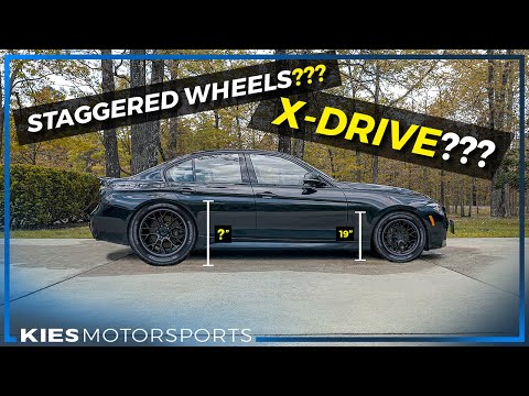 Can you SAFELY run STAGGERED WHEELS on an xDrive BMW!