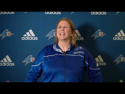 Postgame || Women's Basketball || UNC Asheville vs Radford || Honey Brown