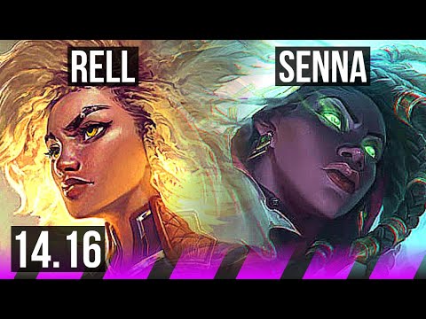 RELL & Ziggs vs SENNA & Smolder (SUP) | 66% winrate, 3/4/17 | EUW Challenger | 14.16