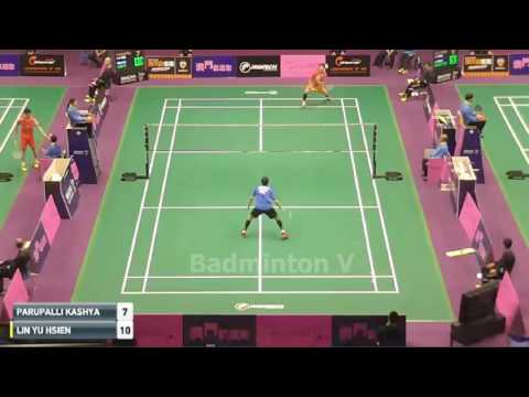 Badminton Macau 2016   LIN Yu Hsien vs PARUPALLI Kashyap   R16