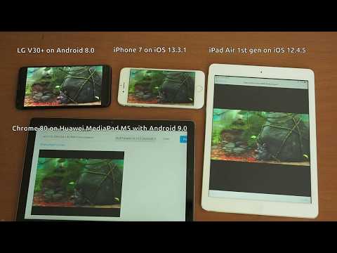 Synchronized playback in HTML5 browser, Android and iOS