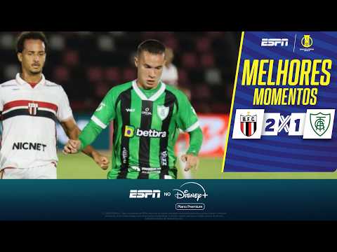 Gols e melhores lances de Botafogo-SP x América-MG