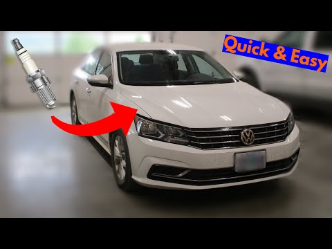 Easy Spark Plug Change on 2017 VW Passat 1.8T
