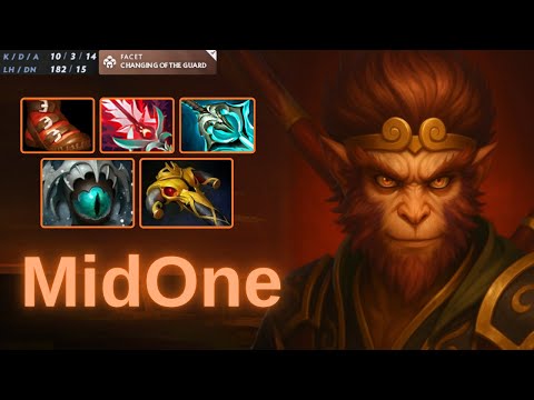 MidOne [Monkey King] Unstoppable GANGS | MID GAMEPLAY | HEROIC VS MOUZ | 7.39e