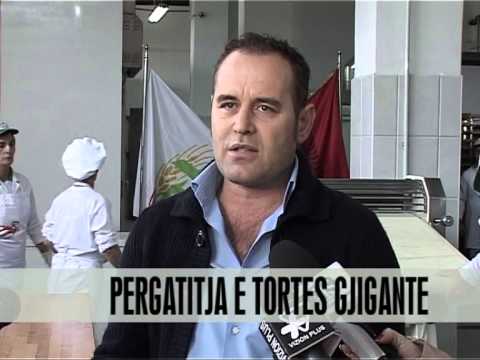Përgatitja e tortës gjigante - Vizion Plus - News - Lajme