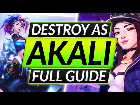 ULTIMATE AKALI GUIDE for Season 11 - INSANE Tricks, Combos and Builds - LoL Champion Tips