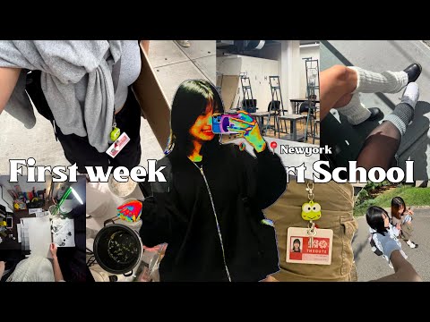 First week of art school in NYC | SVA, freshman, illustration, printmaking
