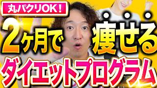 どうしても２ヶ月で5kg痩せたい人へ！マネするだけダイエットプログラム