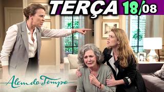 ALÉM DO TEMPO | 18/08 TERÇA - EMÍLIA SE VINGA DE VITÓRIA E A EXPULSA DA MANSÃO! - CAPÍTULO DE HOJE
