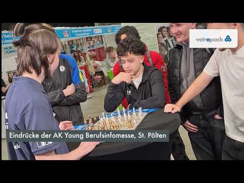 AK Young Berufsinfomesse St. Pölten – Ein Blick auf den Vetropack Messestand!