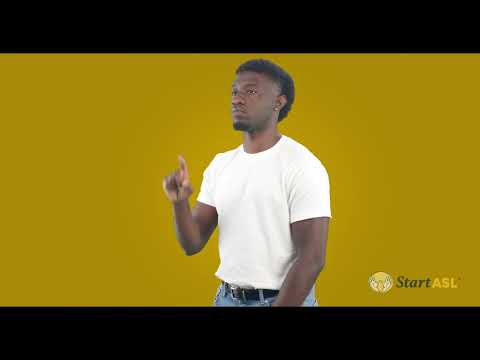 Video thumbnail: How to sign Deaf in ASL