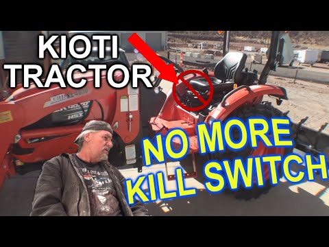 Kioti Tractor - How To Eliminate The Safety Seat Switch On Your Tractor