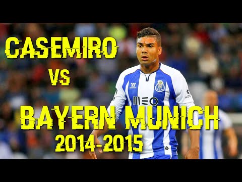 Casemiro vs Bayern Munich 2014-2015 | Quarter-finals Champions League [HD]