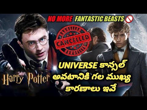 REASONS WHY HARRY POTTER & FANTASTIC BEASTS WIZARDINGWORLD UNIVERSE IS BEING CANCELLED IN TELUGU