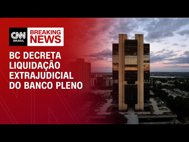BC decreta liquidação extrajudicial do Banco Pleno, de ex-sócio do Master | CNN NOVO DIA