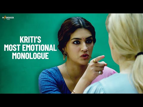 Kriti's MOST EMOTIONAL Monologue in Mimi | Kriti Sanon | Maddock Films
