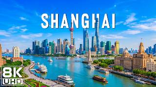 Shanghai Like You've Never Seen Before 🇨🇳✨ | China's Most Futuristic City | 8K UHD Scenic Relaxation