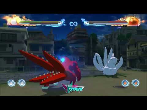 JINCHURIKI FIGHT - SAIKEN 6 TAILS VS SON GOKU 4 TAILS