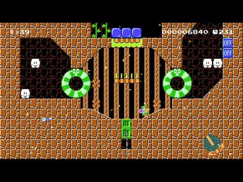 ⬤⭗ Minigame mix!! #2 ⭗⬤ by ペンギン#15・・ 🍄 Super Mario Maker 2 #ajc