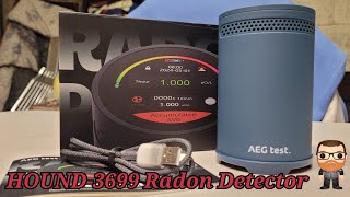 HOUND-3699 Radon Detector (AEG Test) #radongas #cancerprevention