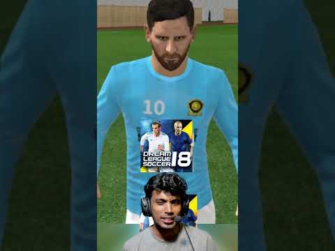 മിശിഹാ 😳DLS Classic To DLS 23 - Messi Evolution #messi #shorts