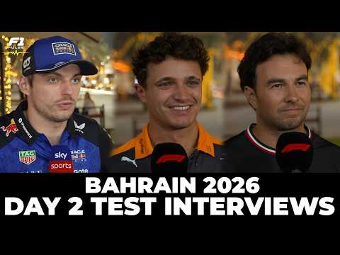 F1 Drivers Interviews DAY 2 Bahrain Testing | PART 2 | F1 2026