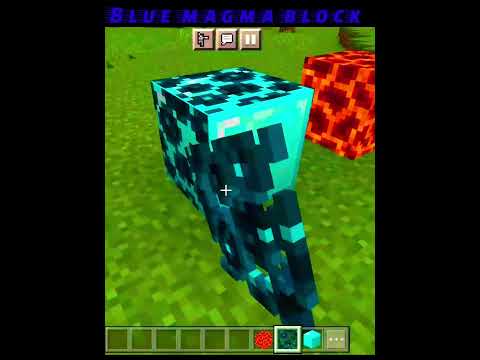 UNBELIEVABLE!!! Blue Magma Block in Minecraft!! 😱