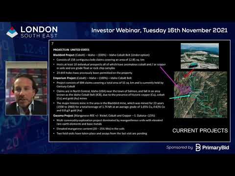 Technology Minerals CEO Alex Stanbury makes the investment case