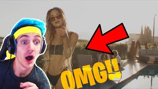 Ninja Reacts to "Erika Costell - Karma (Official Music Video)"