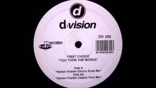 First Choice - You Took The Words (Harlem Hustlers Classic Club MIx) HQ