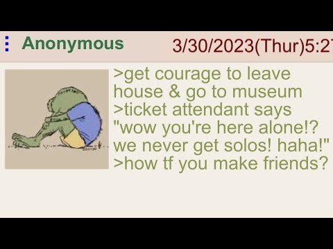 Anon Struggles w/ Crippling Loneliness - 4Chan Greentext Stories