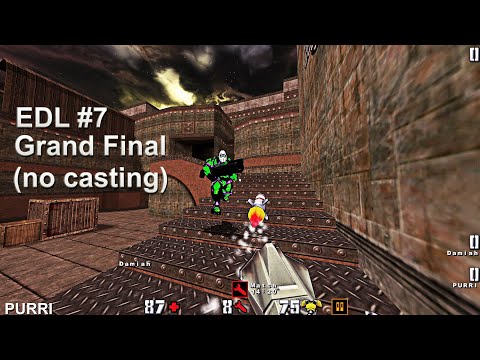 EDL #7 Purri vs Damiah  [No Casting] - Grand Final - Quake2 Duel 4k 60fps