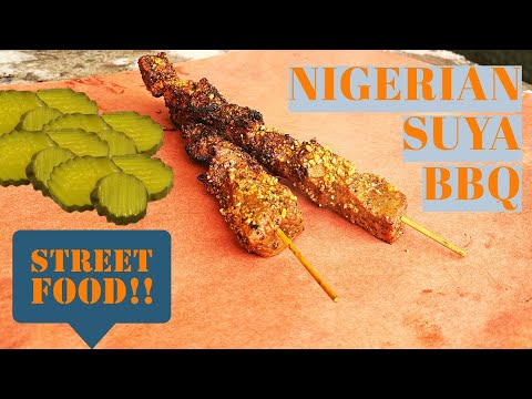 Authentic Nigerian Street Food BBQ Suya UNBEATABLE FLAVOR