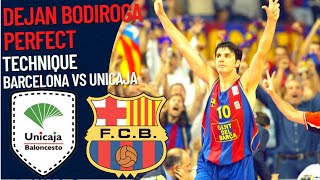 Dejan Bodiroga PERFECT TECHNIQUE | Barcelona VS Unicaja 2003