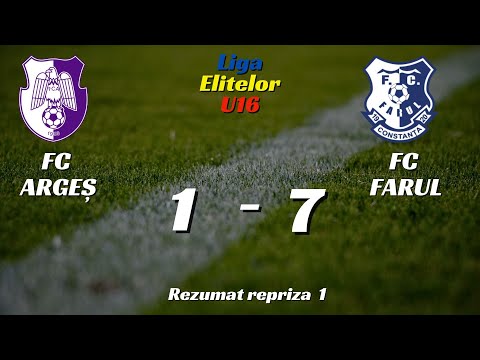 FC Arges 1-7 FC Farul Play-off Elite U16(2008), et.6, sez. 23-24, rezumat rep 1