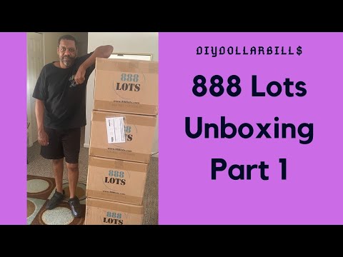 888 Lots Unboxing Part 1
