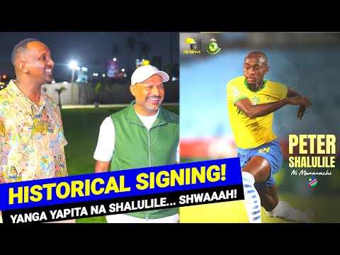 #HISTORIC SIGNING! Yanga yaweka rekodi ikipita na straika Shalulile shwaaah! 
