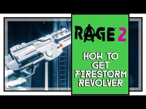 Rage 2 How To Get Firestorm Revolver (How To Unlock Firestorm Revolver Weapon)