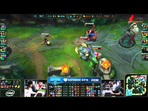 IEM 2016 SKT vs TSM Game 1 Semi finals Highlight HD