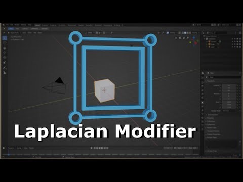 Laplacian Modifier [GER] Blender 2.8