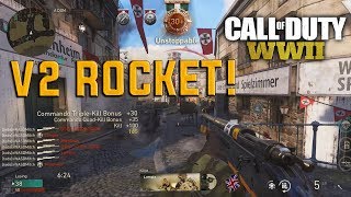 FLAWLESS V2 ROCKET SNIPING! Call of Duty: WW2 DLC in 2019