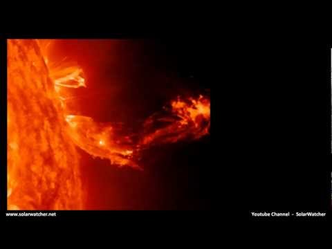 M1.6 Flare & Sun Diving Comet / Solar Watch Oct 20, 2011